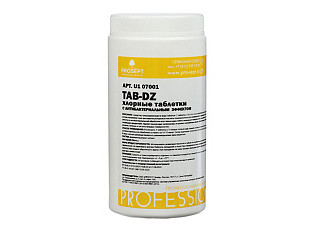 Таблетки хлорные ПРСЕПТ TAB-DZ с антибактериальным эффектом 1,0кг (U1 07001)