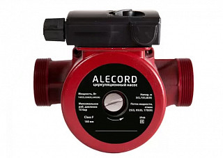 Насос циркуляционный Alecord CD 32/8 (90Вт,Расход-40л/мин,Высота подъема жидкости-6м,Монтаж-180мм)