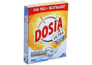 Стиральный порошок DOSIA (ДОСЯ) Автомат Альпийская свежесть 550г (453)