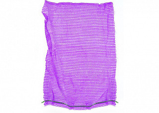 Овощная сетка-мешок с завязками фиолетовая (100шт/3000) (50х80cм)