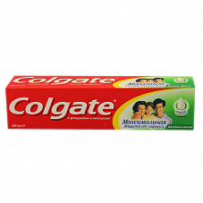 Зубная паста COLGATE (КОЛГЕЙТ) Максимальная защита от кариеса двойная мята зеленая 100мл (027)