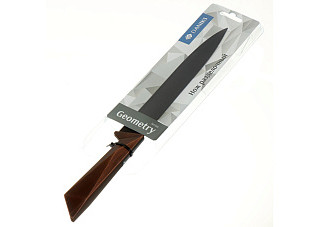 Нож кухонный Daniks, Геометрия, разделочный, нержавеющая сталь, 20 см, рукоятка пластик (388550)132