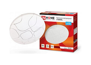 Светильник светодиодный IN HOME DECO 24Вт 230В 4000К 2160Лм 330х55мм ГЛОРИЯ (1904)