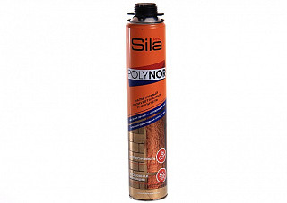 Напыляемый утеплитель SILA PRO POLYNOR, полиуретановый , 850мл.