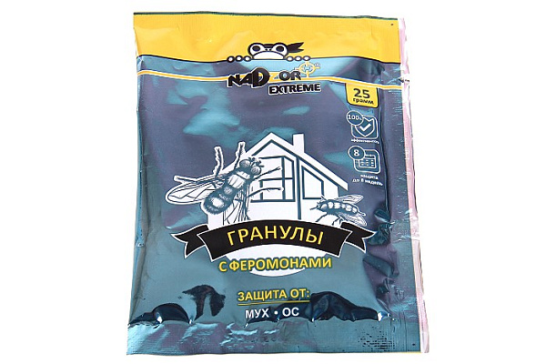 Гранулы от мух NADZOR extreme с феромонами 25г (FLYEXTR1)