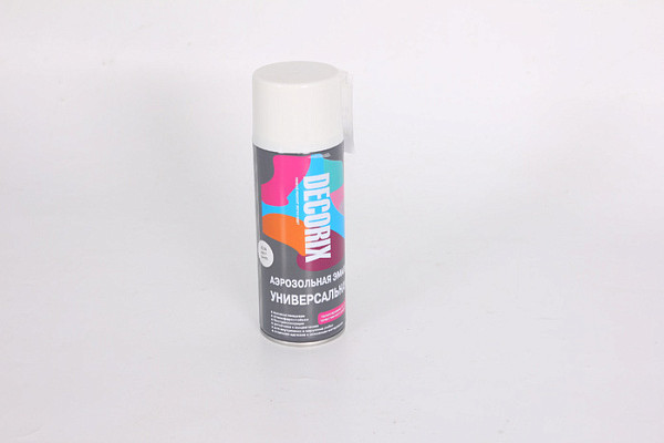 Эмаль аэрозольная акриловая DECORIX 0101-24-DX белый матовый 520мл