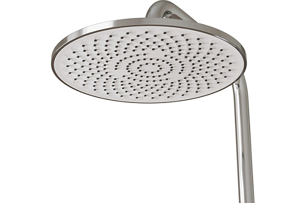 Душевая система 35к MIXLINE ML41-06"Swan White"излив лейка 3 поз.+лейка"Тропический душ"БЕЛЫЙ/ХРОМ