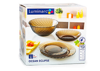 Набор столовый ОКЕАН ЭКЛИПС 19 пред. (L5108)