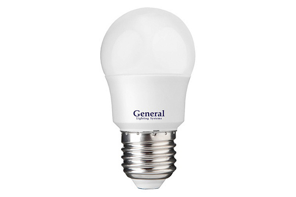 Лампа светодиодная GLDEN-G45F-10-230-E27-2700 (932)
