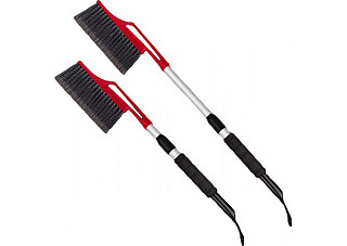 Щетка для снега Spin&Clean Techno телескопическая со съем. скребком 67-87см cyber black SC800710028