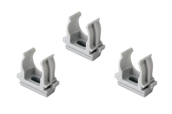 Крепеж-клипса для трубы 25 мм TDM (1шт) (0405-0003) кратно 100шт.