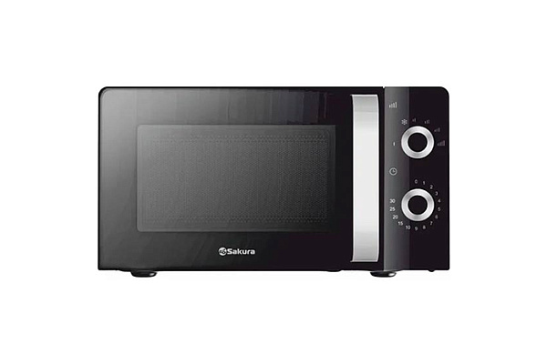 Микроволновая печь SAKURA SA-7056BK 700Вт, 20л, черный