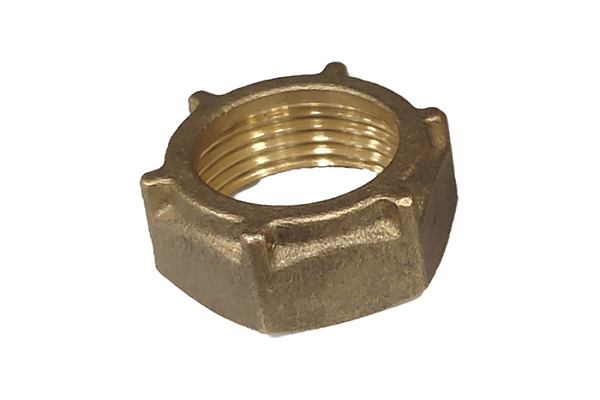 Гайка d15 для монтажного комплекта счетчика воды (без прокладки)