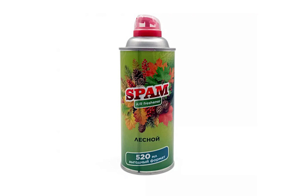 Освежитель воздуха SPAM лесной 520мл