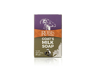 Мыло туалетное Rubis Goat's Milk Soap 80гр (290)
