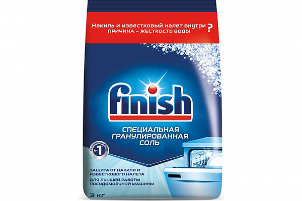 Соль FINISH (ФИНИШ) для защиты посудомоечных машины 3,0кг (554)