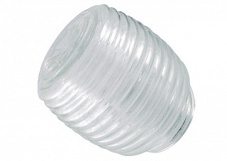 Рассеиватель шар-стекло (прозрачный) 62-001-А 85 "Бочонок" TDM (0321-0032)