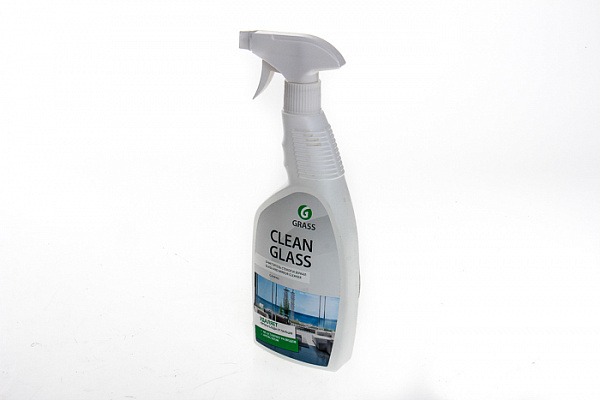 Средство для мытья стекол, окон, пластика и зеркал GRASS Clean Glass 0,6л ПЭТ (130600)