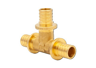 Тройник аксиальный AQUALINK 16х16х16мм (130/10) (01029)