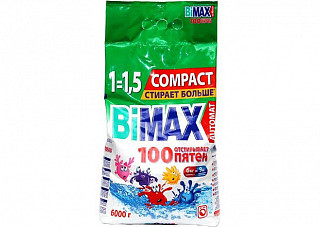Стиральный порошок BiMAX (БИМАКС) Автомат 100 пятен 6,0кг (767)