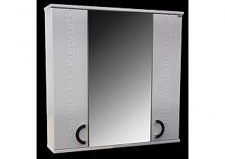 Зеркало шкаф АФИНА 800 (Белый)