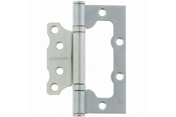 Петля накладная КУНГУР ПНУ-100 полимер/желтый цинк (уп.20шт)