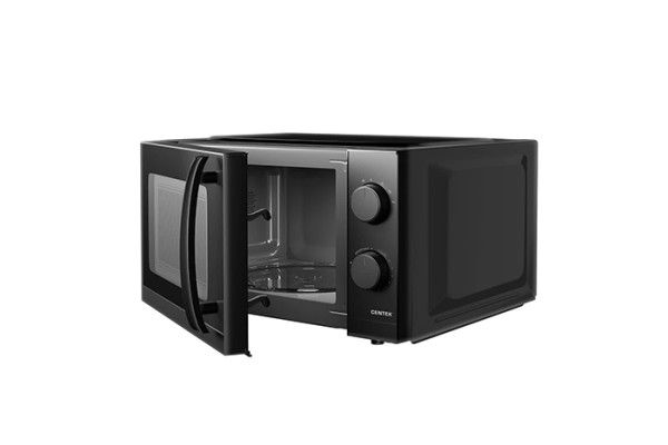 СВЧ Centek CT-1571 (Черный) 700Вт, 20л, 6 режимов, открывание дверцы ручкой, таймер 30 мин