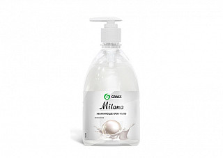 Крем-мыло жидкое GRASS Milana жемчужное с дозатором 500мл (126200)