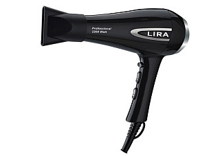 Фен для волос профессиональный LIRA LR 0706 black  (мощность 2200Вт) /уп.12шт.