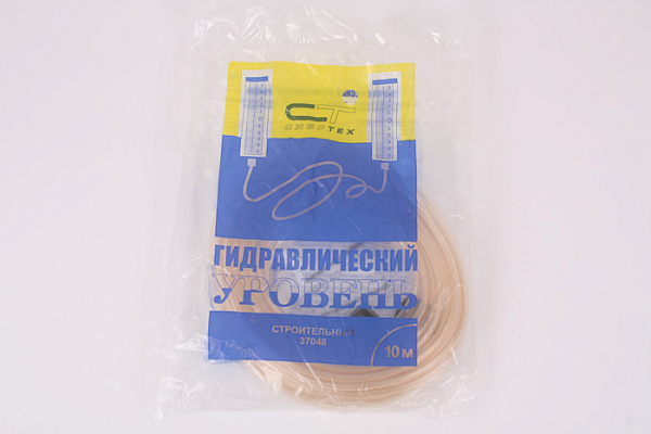 Уровень (Гидроуровень)  со шкалой, 10м (37048)