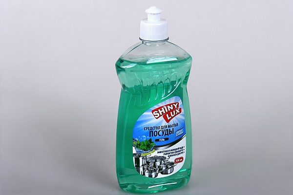 Жидкое средство для мытья посуды ShinyLux Зеленый чай 500мл (935)