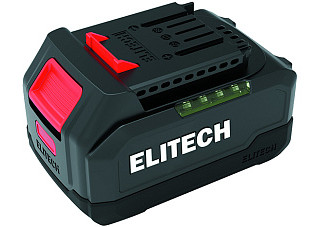 Аккумулятор ELITECH АКБ 2040С ELP, 20В, 4,0Ач (E0911.052.00)
