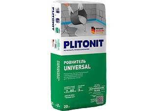 Наливной пол PLITONIT Universal быстротвердеющий (20кг)