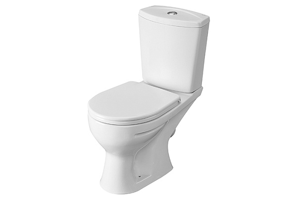 Унитаз-компакт Santeri Ультра (белый, косой выпуск, нижняя подводка, 1 режим, 1.Р401.3.S00.00В.F)