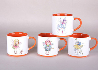 Кружка 320мл 8066 микс 4 цв (72/12)