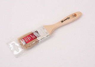 Кисть плоская MTX "Евро" 1,5" 38мм, деревянная ручка, натуральная щетина (83052) 12/300
