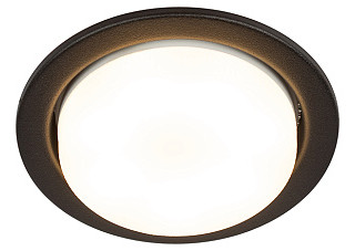 Встраиваемый светильник под лампу GX53 ЭРА KL70 SBK черный, матовый