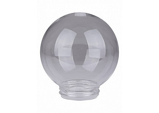 Рассеиватель шар TDM ПММА 160 мм прозрачный (резьба А 85) (0321-0202)