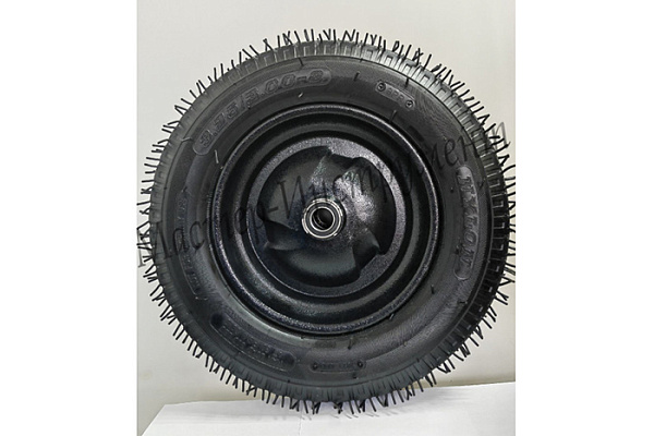 Колесо ПРОФИ 3.25/3.00х80 пневмо d=20мм с подшипником l=90мм