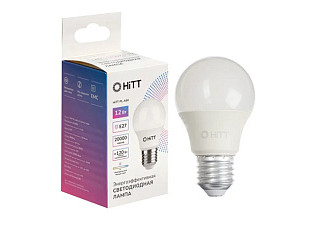 Лампа светодиодная HiTT-PL-A60-12-230-E27-4000 12Вт (0002)