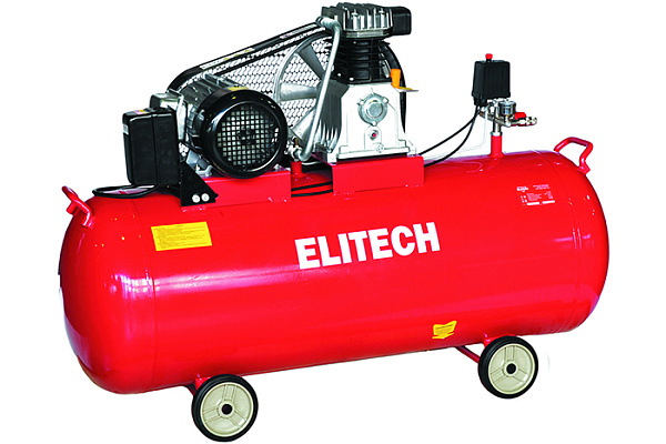 Воздушный компрессор ELITECH ременной KПР 550-200-3.0 (200л, 550л/мин, 10бар., 3кВт, 118кг)
