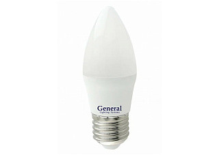 Лампа светодиодная GLDEN-СВЕЧА-CF-10-230-E27-6500 10Вт (895)