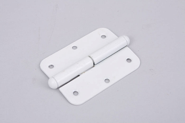 Петля накладная КУНГУР ПН1-85 правая белая (уп.60шт)