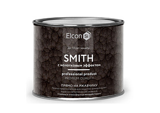 Краска кузнечная с молотковым эффектом Elcon Smith шоколад (0,4кг)
