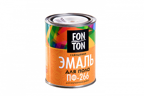 Эмаль ПФ 266 Fon Ton золотисто-коричневая ( 0,8кг)