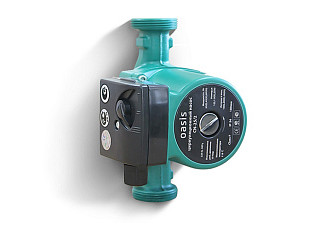 Насос циркуляционный OASIS C 25/6 (90Вт, Расход-50л/мин, Высота подъема жидкости-6м, Монтаж180мм)423