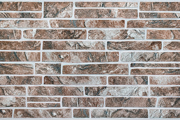Панель ПВХ камень Сланец коричневый 0,3х980х492мм (12к/3) упаковка из 10шт 