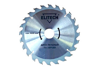 Диск пильный ELITECH ф130х20/16х1,6мм, 36зуб, д\дерева 1820.052600