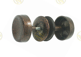 Ручка-кнопка РК-3 пол.медь (25)