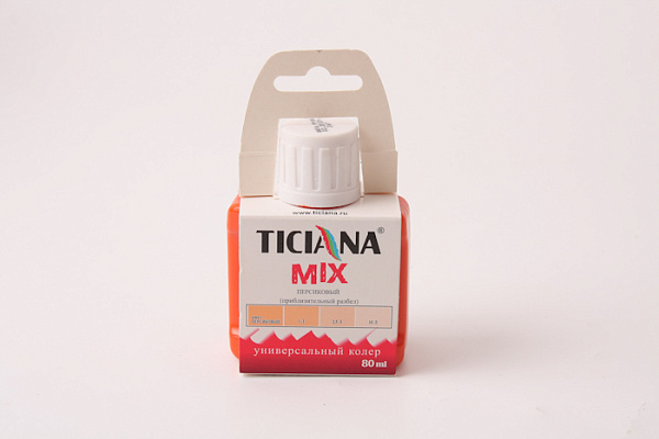Колер универсальный TICIANA персиковый (80мл) 